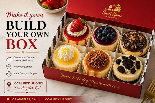 Build You Own Mini Cheesecake Box (4 Pack)
