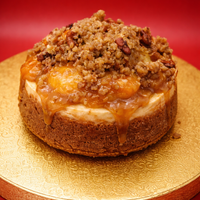 Peach Cobbler Cheesecake