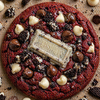 Red velvet cookie